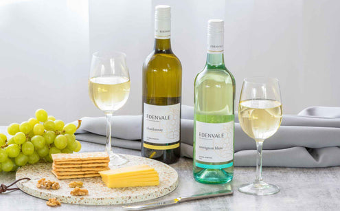 Edenvale Chardonnay and Sauvignon Blanc wine