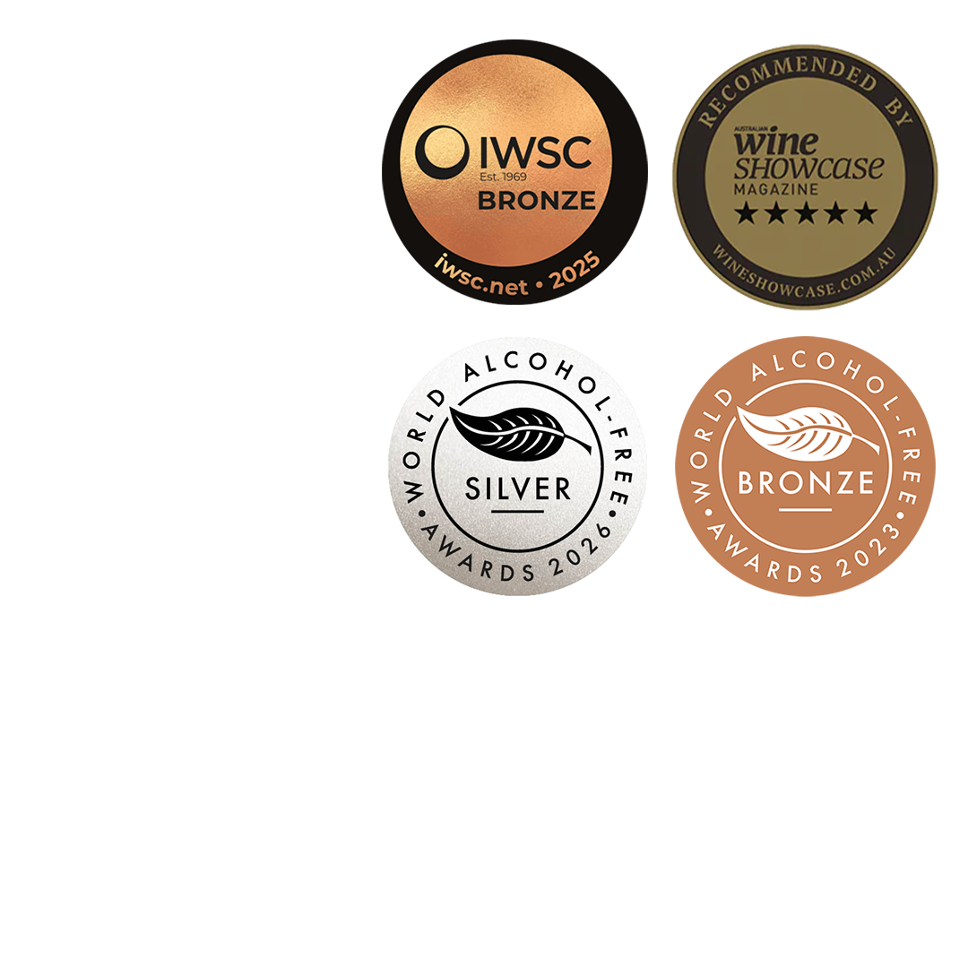 Edenvale Hearth non-alcoholic mulled wine with award medals