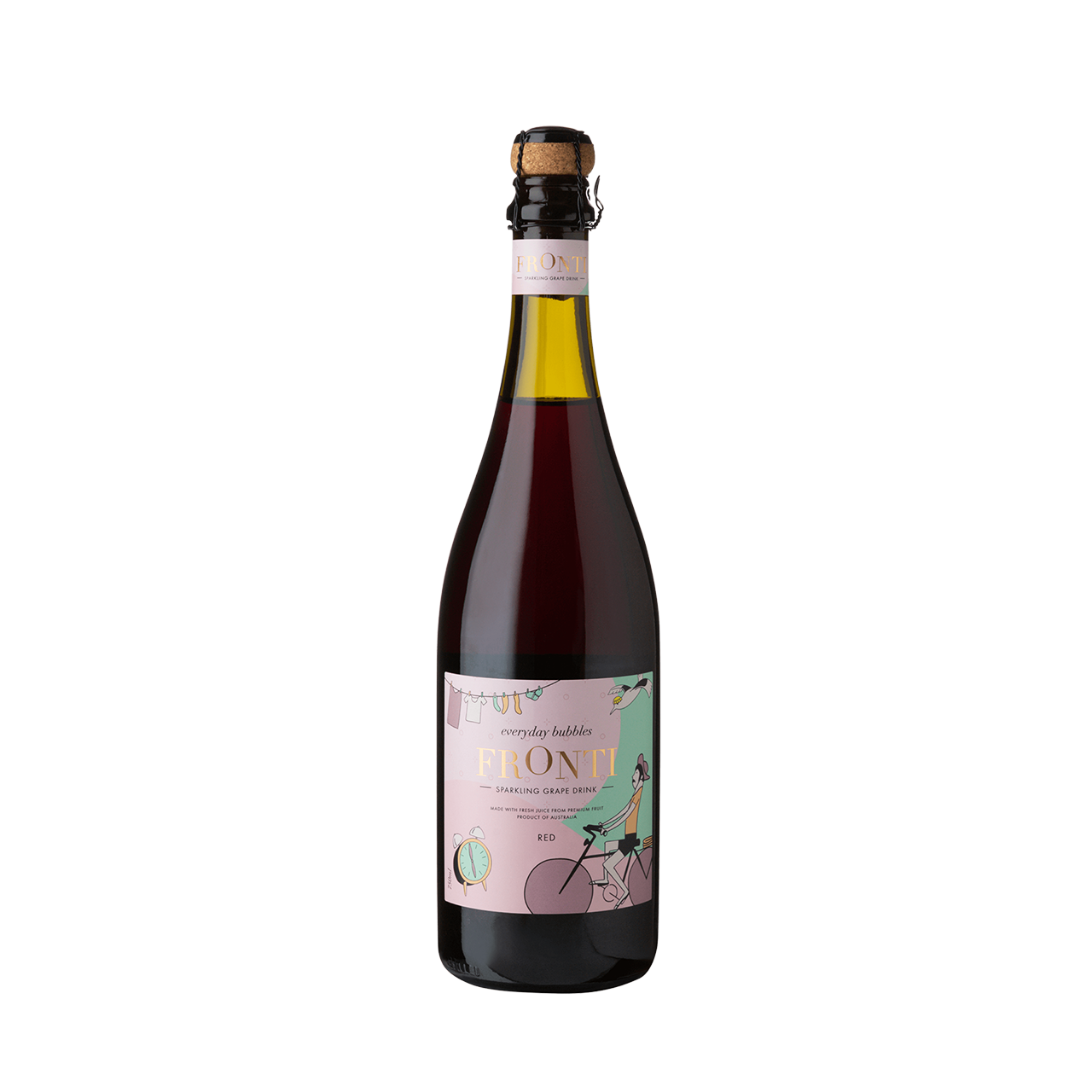 Fronti Red Sparkling Grape Juice 6 x 750ml