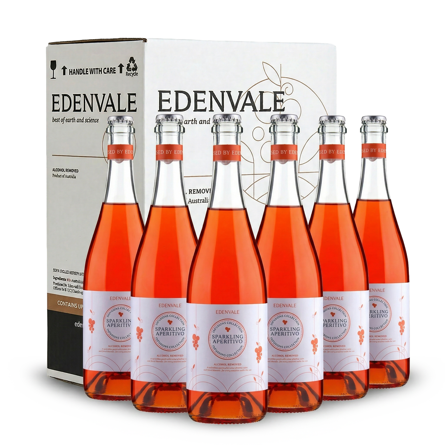 Edenvale Occasions Collection Sparkling Aperitivo 6-pack with carton — alcohol removed