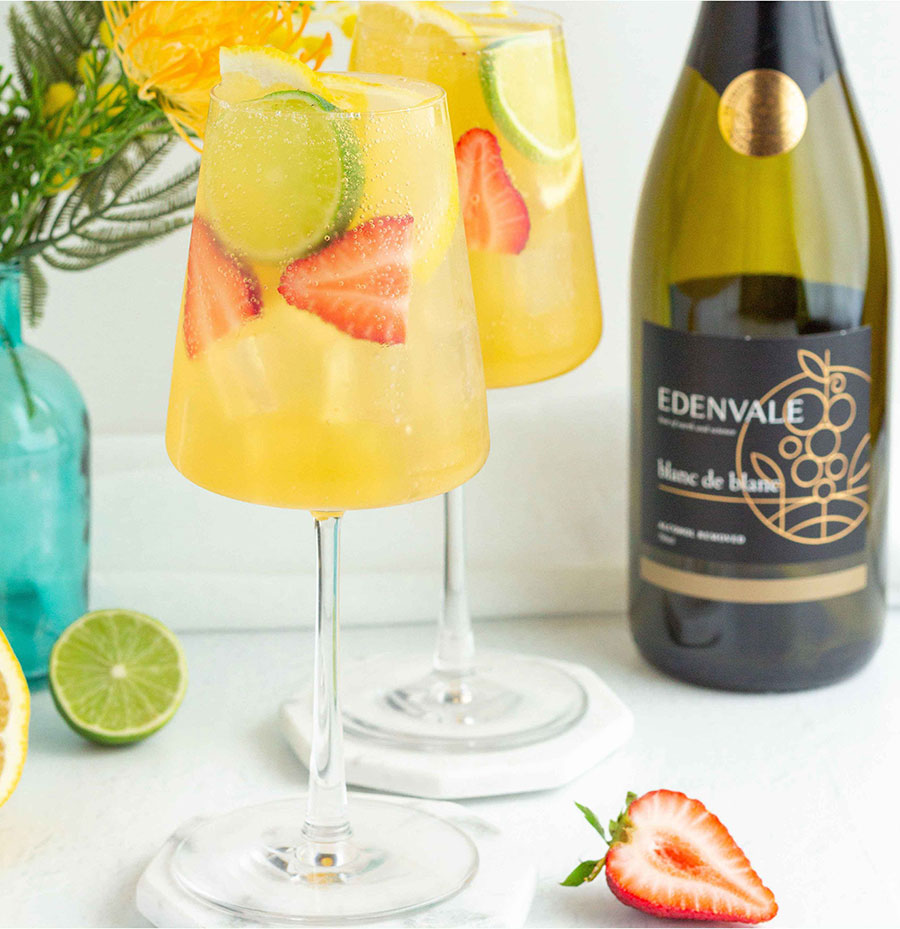 edenvale white sangria drink