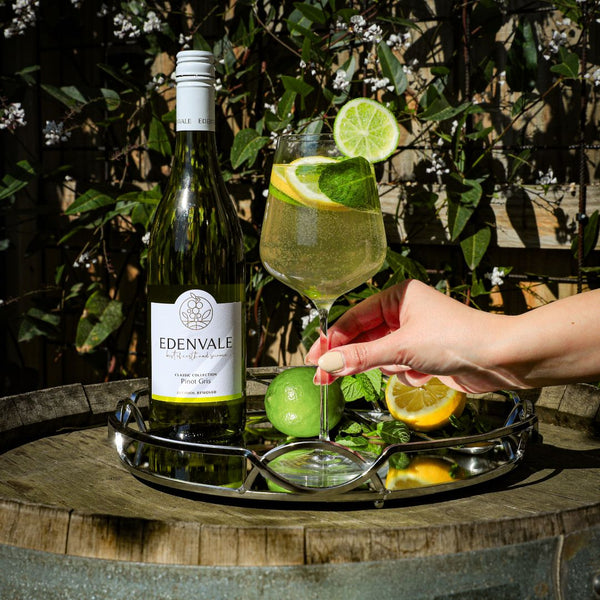 Mint and Citrus White Sangria Mocktail