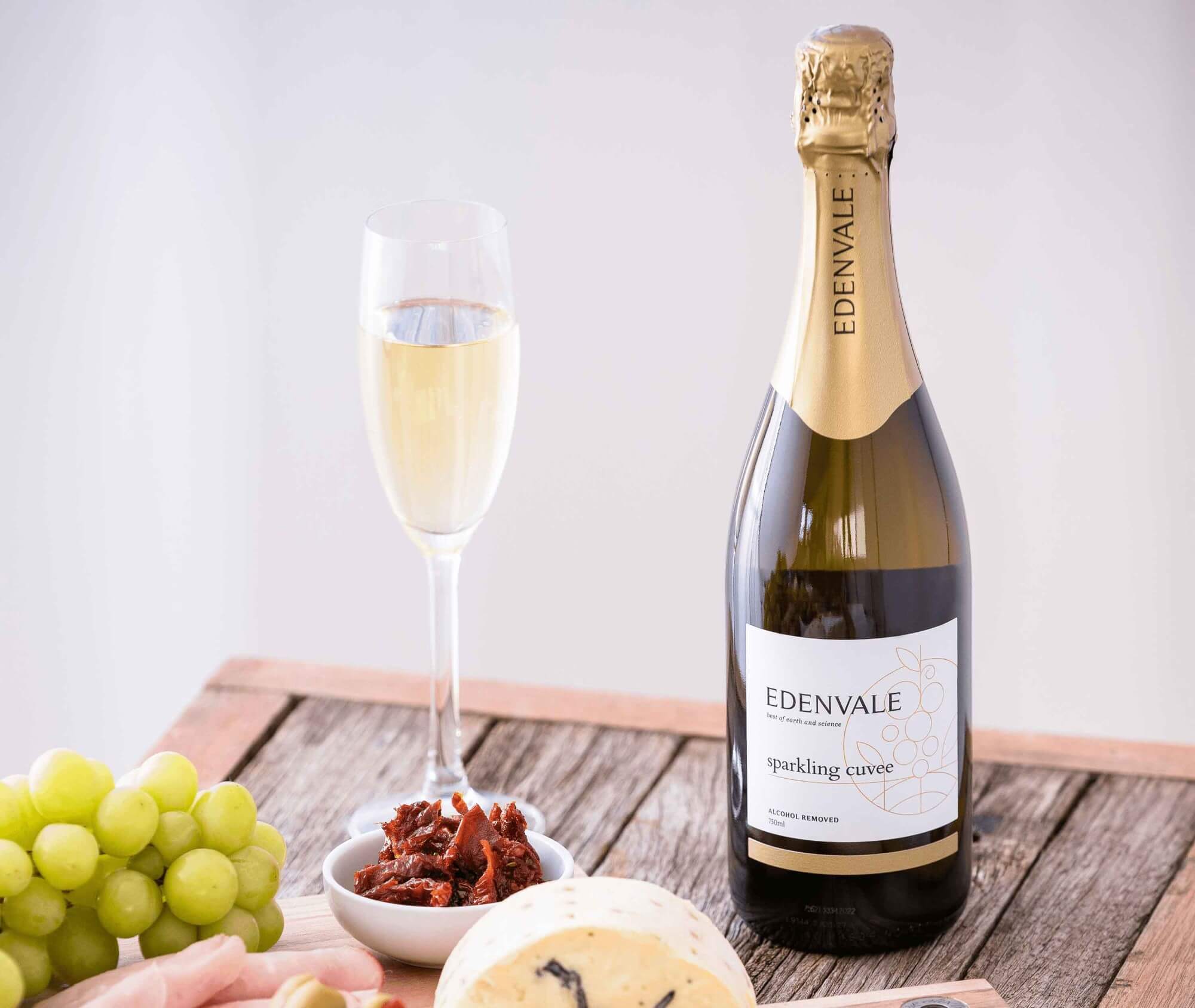 Edenvale non-alcoholic sparkling cuvee wine