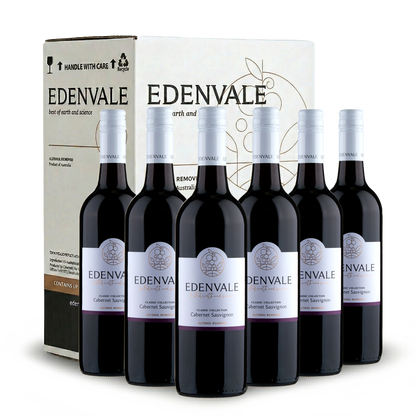 Edenvale Classic Collection Cabernet Sauvignon 6-pack with carton — alcohol removed wine bulk buy