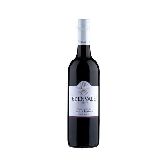 Edenvale Classic Collection Cabernet Sauvignon 750ml bottle — alcohol removed wine