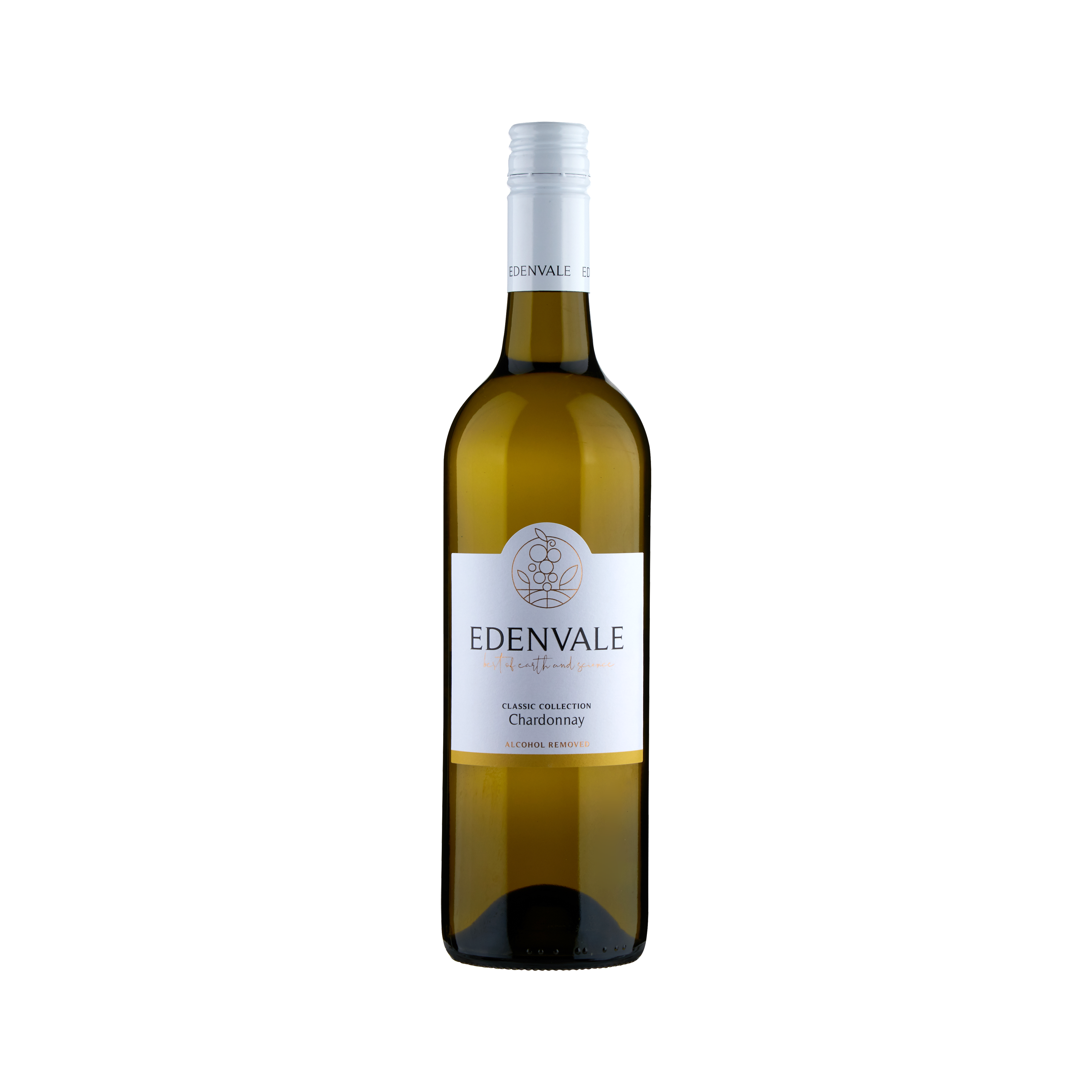 Edenvale Classic Collection Chardonnay 750ml bottle — alcohol removed wine