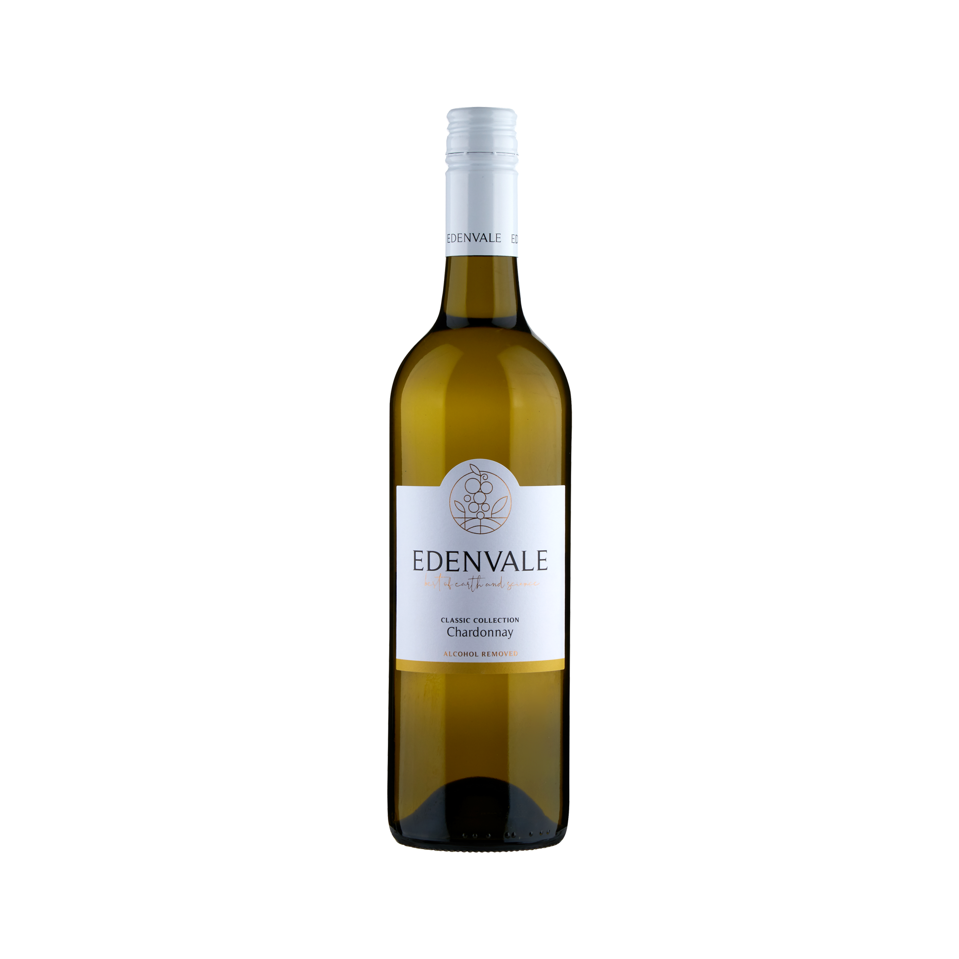 Edenvale Classic Collection Chardonnay 750ml bottle — alcohol removed wine
