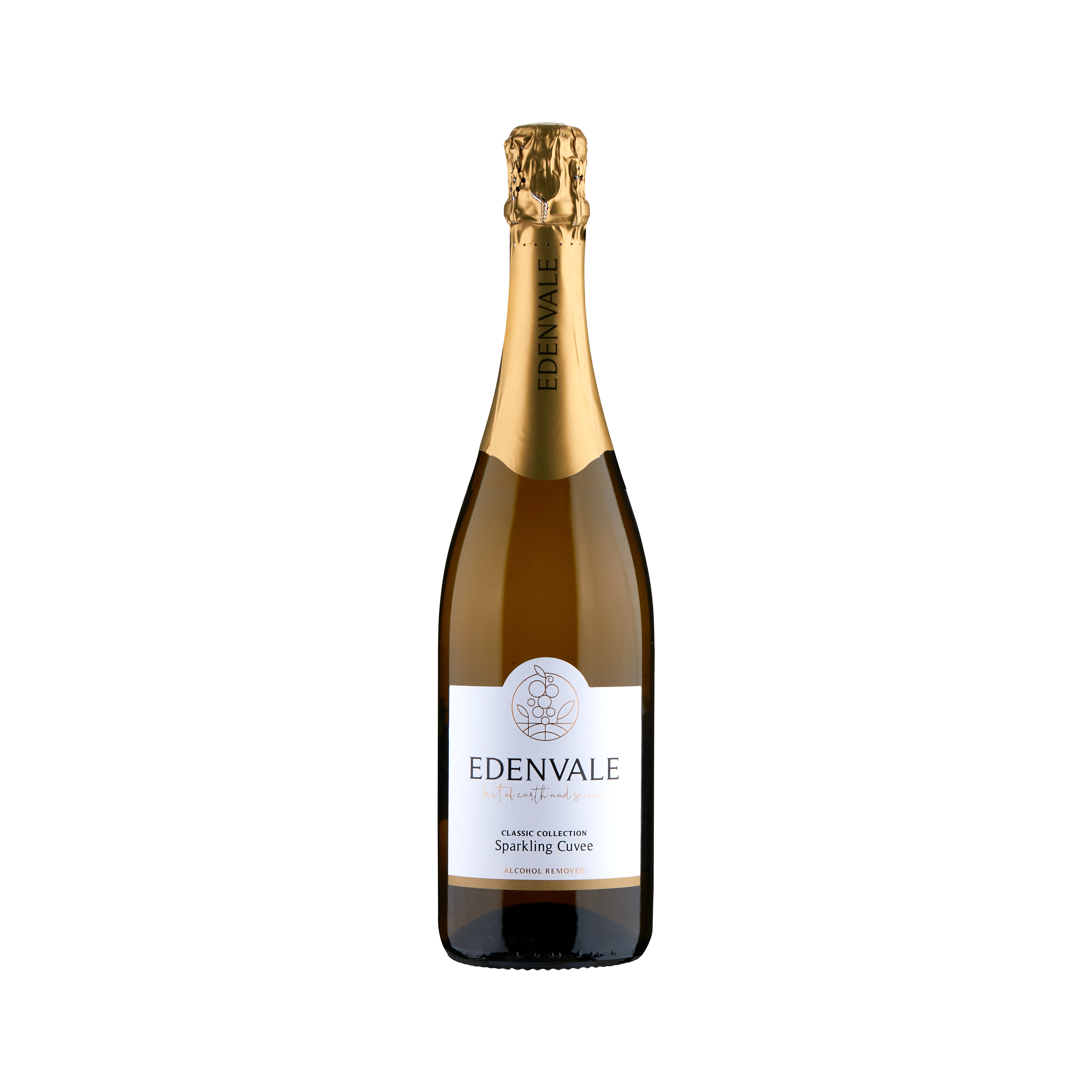 Edenvale Classic Collection Sparkling Cuvée 750ml bottle — alcohol removed sparkling wine