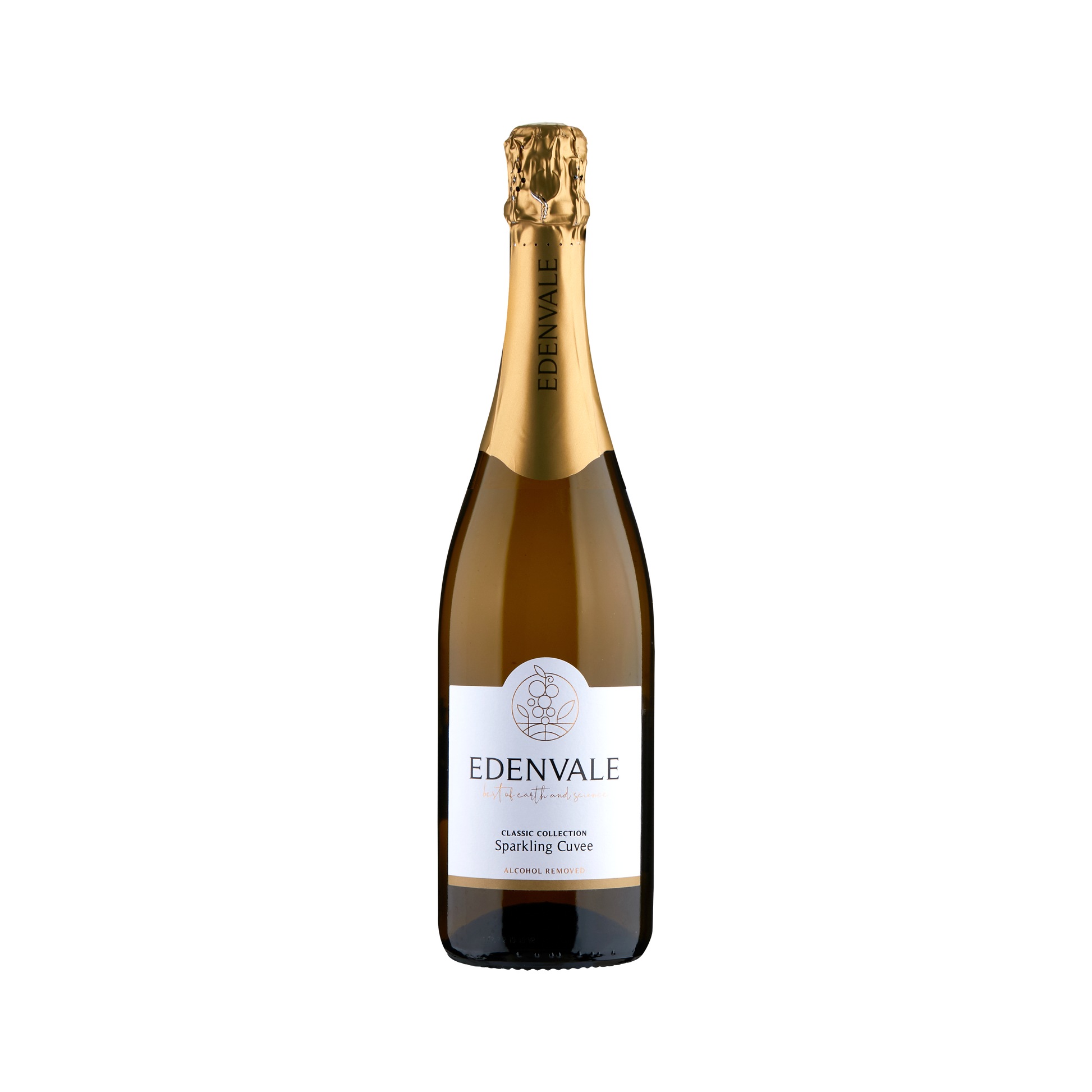 Edenvale Classic Collection Sparkling Cuvée 750ml bottle — alcohol removed sparkling wine