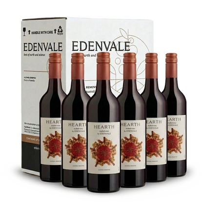 Edenvale Hearth mulled wine 6-pack with carton — alcohol removed bulk buy