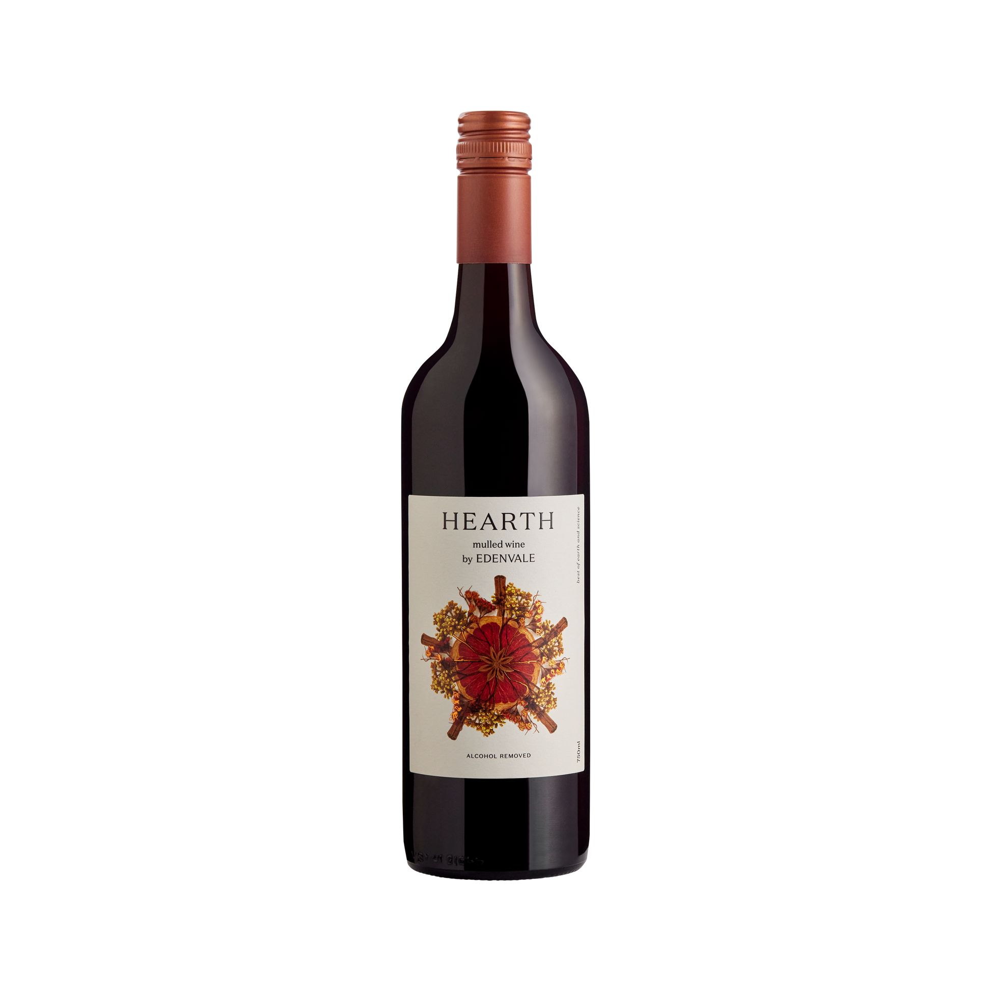 Edenvale Hearth mulled wine 750ml bottle — alcohol removed