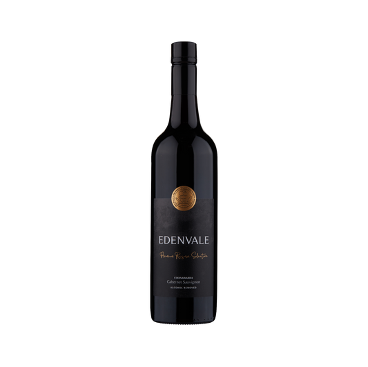 Edenvale Premium Reserve Selection Coonawarra Cabernet Sauvignon 750ml bottle — alcohol removed wine