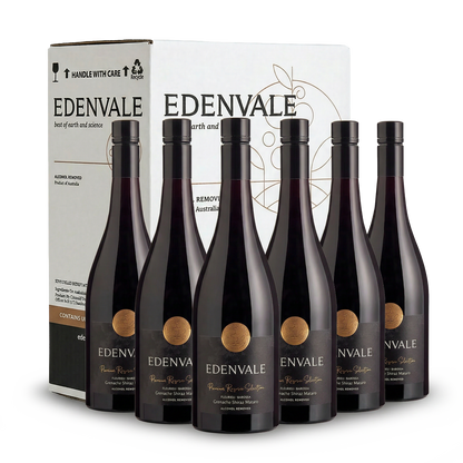 Edenvale Premium Reserve Selection Grenache Shiraz Mataro 6-pack with carton — alcohol removed wine