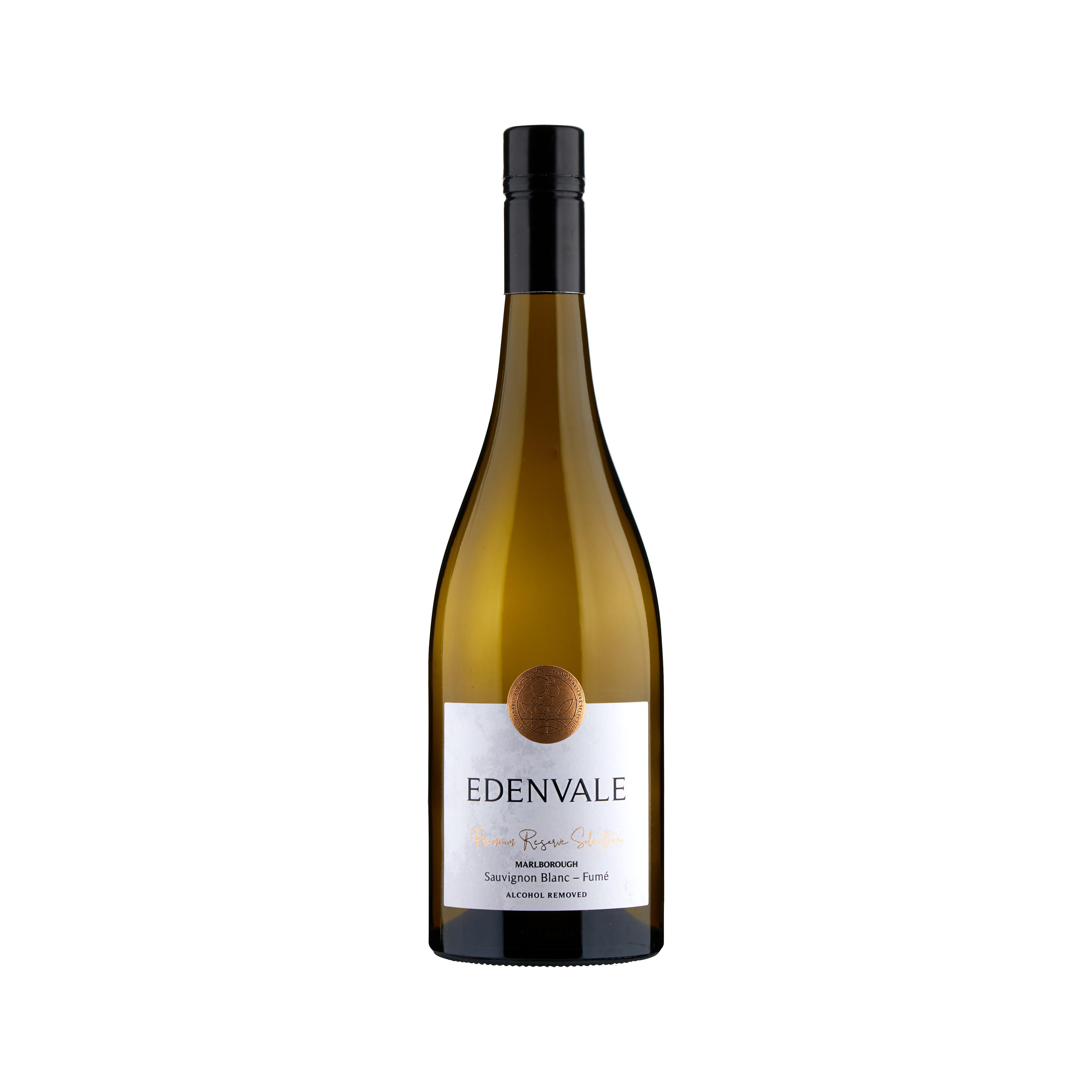Edenvale Premium Reserve Selection Marlborough Sauvignon Blanc Fumé 750ml bottle — alcohol removed wine