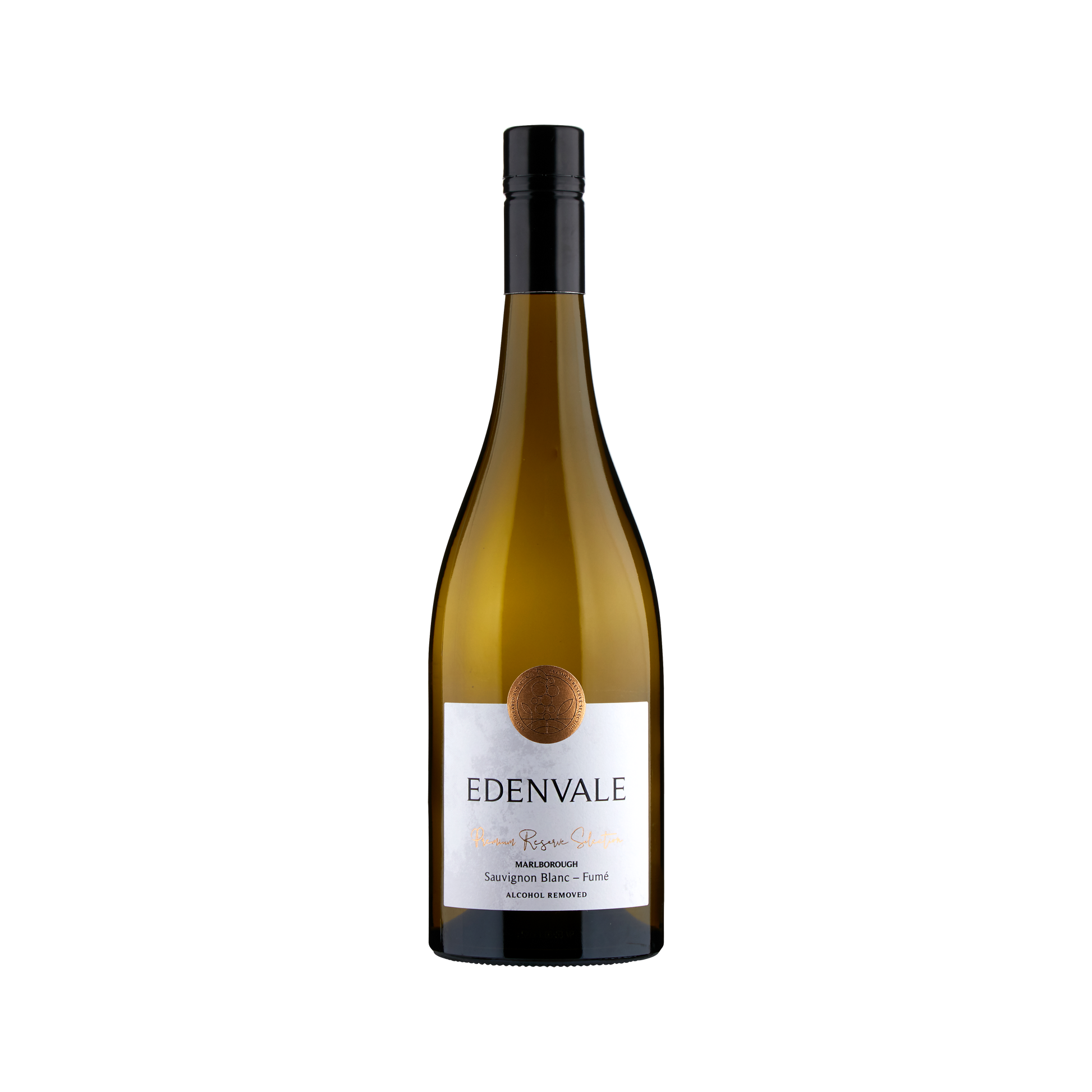 Edenvale Premium Reserve Selection Marlborough Sauvignon Blanc Fumé 750ml bottle — alcohol removed wine