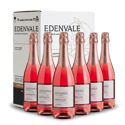 Edenvale Classic Collection Rosé 6-pack with carton — alcohol removed wine bulk buy